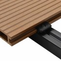 VidaXL Deska Tarasowa 60 pcs Kolor teak Kompozyt drewniano-plastikowy