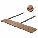 VidaXL Deska Tarasowa 60 pcs Kolor teak Kompozyt drewniano-plastikowy