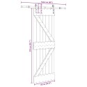 DRZWI PRZESUWNE NARVIK 70X210CM (152,5CM)