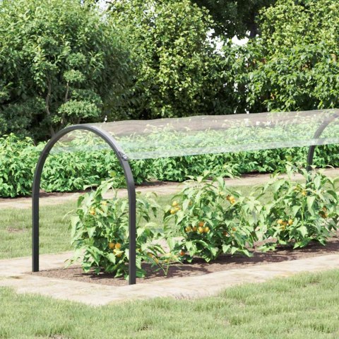 VidaXL Osłona na rośliny przezroczysty 10 x 1,5 m PVC