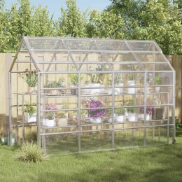 VidaXL Osłona na rośliny przezroczysty 5 × 3,5 m PVC