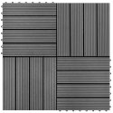 VidaXL Płytka Tarasowa 22 pcs Szary 30 x 30 cm