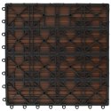 VidaXL Płytka Tarasowa 22 pcs brązowy 30 x 30 cm