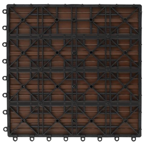 VidaXL Płytka Tarasowa 22 pcs brązowy 30 x 30 cm