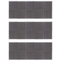 VidaXL Płytka Tarasowa 30 pcs Szary 30 x 30 cm Drewno Akacjowe