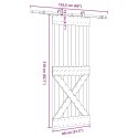 DRZWI PRZESUWNE NARVIK 80X210CM (152,5CM)