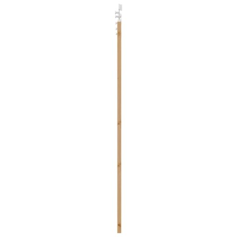 VidaXL Drzwi przesuwne Naturalne i białe 61 x 198,5 cm