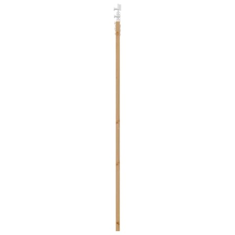 VidaXL Drzwi przesuwne Naturalne i białe 61 x 198,5 cm