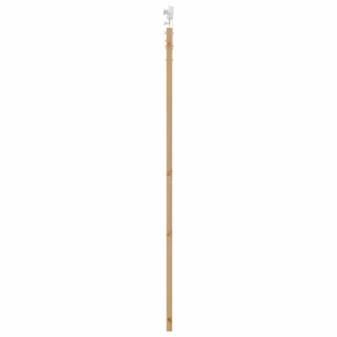 VidaXL Drzwi przesuwne ORKDAL Naturalne i białe 86 x 198,5 cm