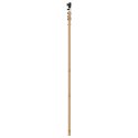 VidaXL Drzwi przesuwne ORKDAL Naturalny i czarny 86 x 198,5 cm