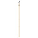 VidaXL Drzwi przesuwne ORKDAL Naturalny i czarny 86 x 198,5 cm