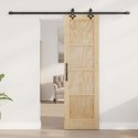 VidaXL Drzwi przesuwne ORKDAL naturalny 61 x 198,5 cm