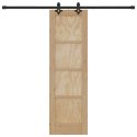 VidaXL Drzwi przesuwne ORKDAL naturalny 61 x 198,5 cm