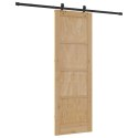 VidaXL Drzwi przesuwne ORKDAL naturalny 73,5 x 211 cm