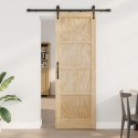 VidaXL Drzwi przesuwne ORKDAL naturalny 73,5 x 211 cm