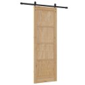 VidaXL Drzwi przesuwne ORKDAL naturalny 73,5 x 211 cm