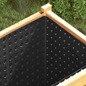 FOLIA KUBEŁKOWA FUNDAMENTOWA MATA DRENAŻOWA HDPE 0,5X20M 2SZT IZOLACJA CZARNA