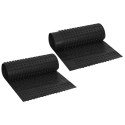 FOLIA KUBEŁKOWA FUNDAMENTOWA MATA DRENAŻOWA HDPE 0,5X20M 2SZT IZOLACJA CZARNA