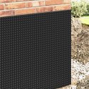 FOLIA KUBEŁKOWA FUNDAMENTOWA MATA DRENAŻOWA HDPE 0,5X20M IZOLACJA CZARNA