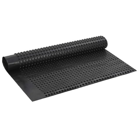 FOLIA KUBEŁKOWA FUNDAMENTOWA MATA DRENAŻOWA HDPE 1X20M IZOLACJA CZARNA 100CM