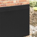 FOLIA KUBEŁKOWA FUNDAMENTOWA MATA DRENAŻOWA HDPE 1X20M IZOLACJA CZARNA 100CM
