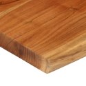 VidaXL Blat stołu, 60x60x3,8 cm, drewno akacjowe, naturalna krawędź