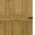 VidaXL Drzwi do stodoły Corona Miodowy Brąz 80 x 210 cm