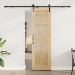 VidaXL Drzwi przesuwne ORKDAL naturalny 61 x 198,5 cm