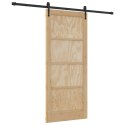 VidaXL Drzwi przesuwne ORKDAL naturalny 86 x 198,5 cm