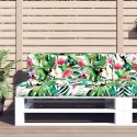 VidaXL Poduszka na palety, kolorowa, 120x40x12 cm, tkanina