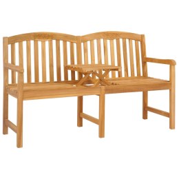 VidaXL Ręcznie rzeźbiona ławka różana naturalny 150,5 x 60 x 95 cm
