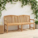 VidaXL Ręcznie rzeźbiona ławka różana naturalny 150 x 60 x 90 cm
