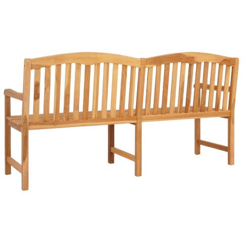 VidaXL Ręcznie rzeźbiona ławka różana naturalny 150 x 60 x 90 cm