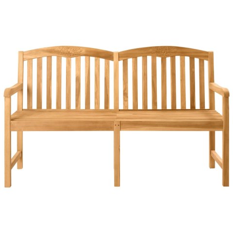 VidaXL Ręcznie rzeźbiona ławka różana naturalny 179,5 x 61 x 90 cm