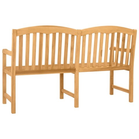 VidaXL Ręcznie rzeźbiona ławka różana naturalny 179,5 x 61 x 90 cm