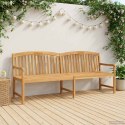 VidaXL Ręcznie rzeźbiona ławka różana naturalny 228 x 60 x 90 cm