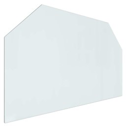 VidaXL Szklana płyta kominkowa przezroczysty 100 x 60 cm Szkło