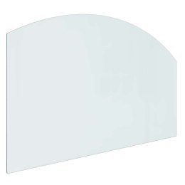 VidaXL Szklana płyta kominkowa przezroczysty 100 x 60 cm Szkło