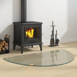 VidaXL Szklana płyta kominkowa przezroczysty 1000 x 600 mm Szkło