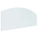 VidaXL Szklana płyta kominkowa przezroczysty 120 x 50 cm Szkło