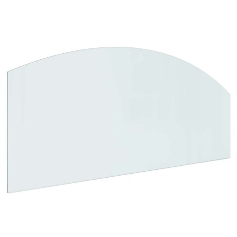 VidaXL Szklana płyta kominkowa przezroczysty 120 x 50 cm Szkło