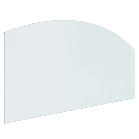 VidaXL Szklana płyta kominkowa przezroczysty 120 x 60 cm Szkło
