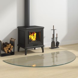 VidaXL Szklana płyta kominkowa przezroczysty 1200 x 600 mm Szkło