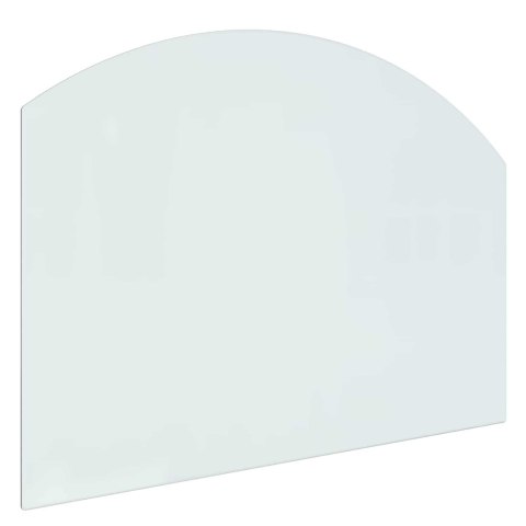 VidaXL Szklana płyta kominkowa przezroczysty 80 x 60 cm Szkło