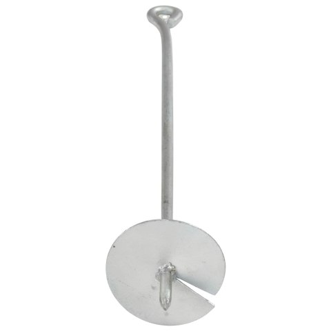 VidaXL Kotwa ziemna 6 pcs srebrny Ø10 x 60 cm Galwanizowany metal