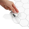 VidaXL Płytka heksagonalna 10 pcs Biały szary 30 x 30 cm