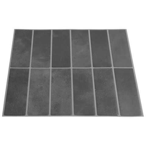 VidaXL Płytki prostokątne 10 pcs Szary 29 x 23 x 0,08 cm
