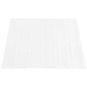 VidaXL Płytki prostokątne 20 pcs Biały 29 x 23 x 0,08 cm