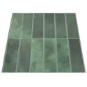 VidaXL Płytki prostokątne 20 pcs Ciemnozielony 29 x 23 x 0,08 cm