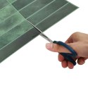 VidaXL Płytki prostokątne 20 pcs Ciemnozielony 29 x 23 x 0,08 cm